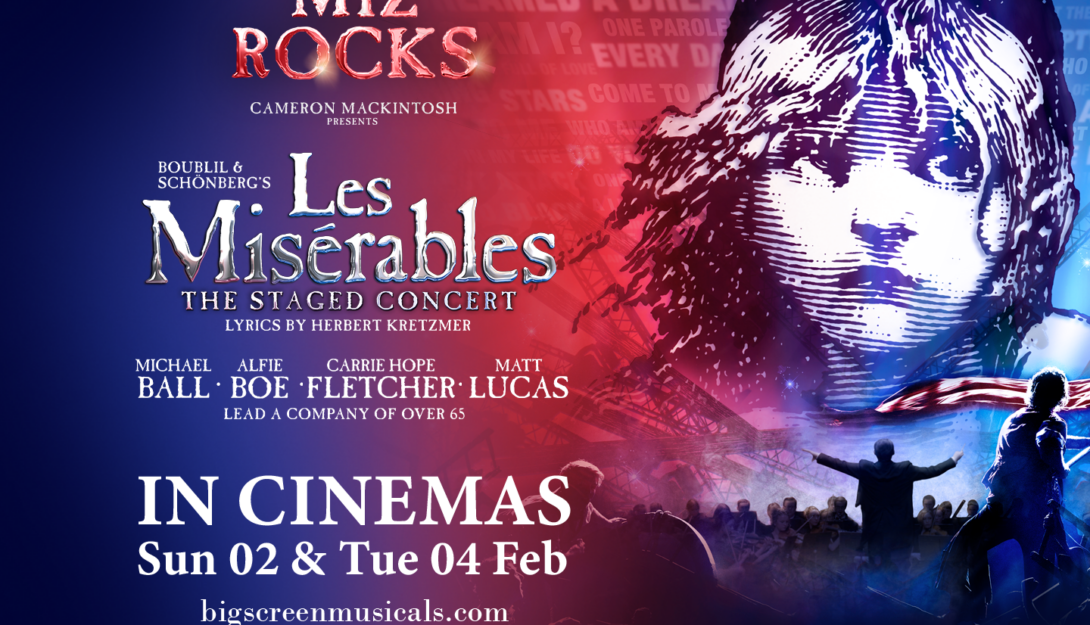 Screening: LES MISÉRABLES - THE STAGED CONCERT (12A) 165 mins 2